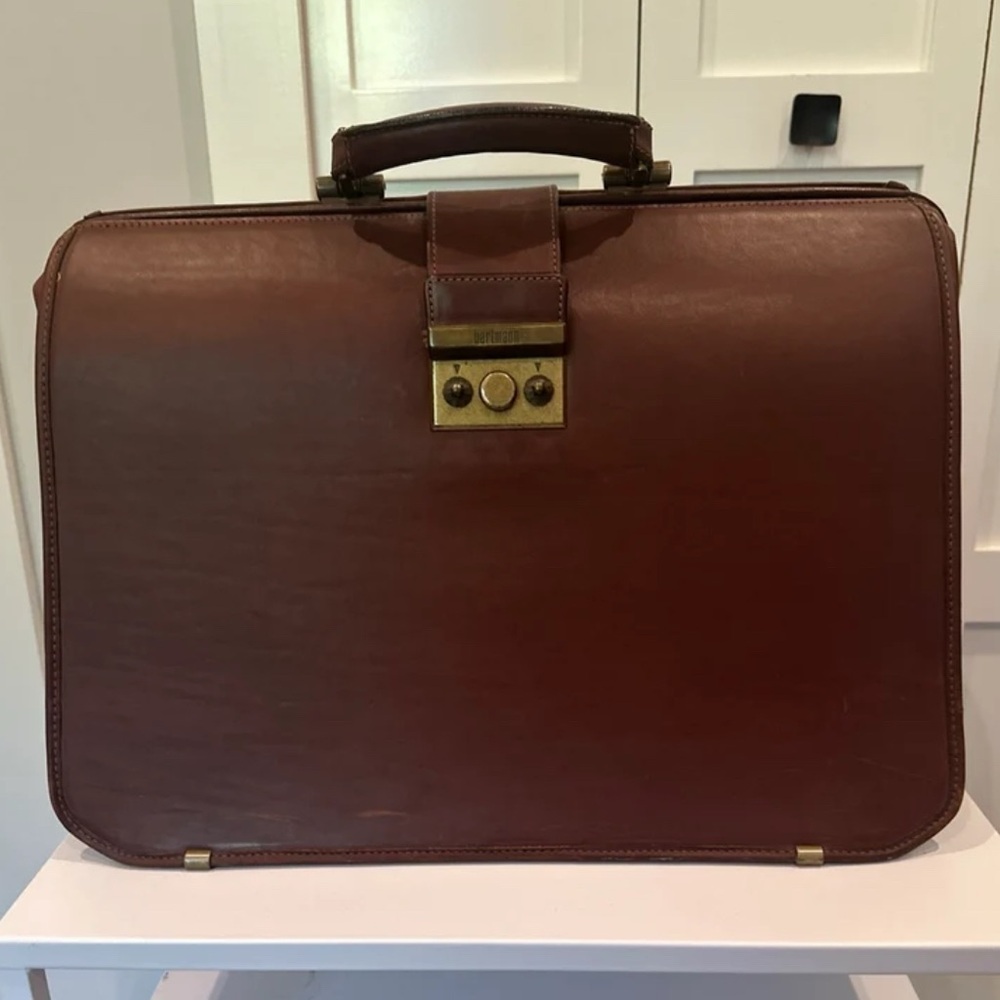 Brown Leather Briefcase